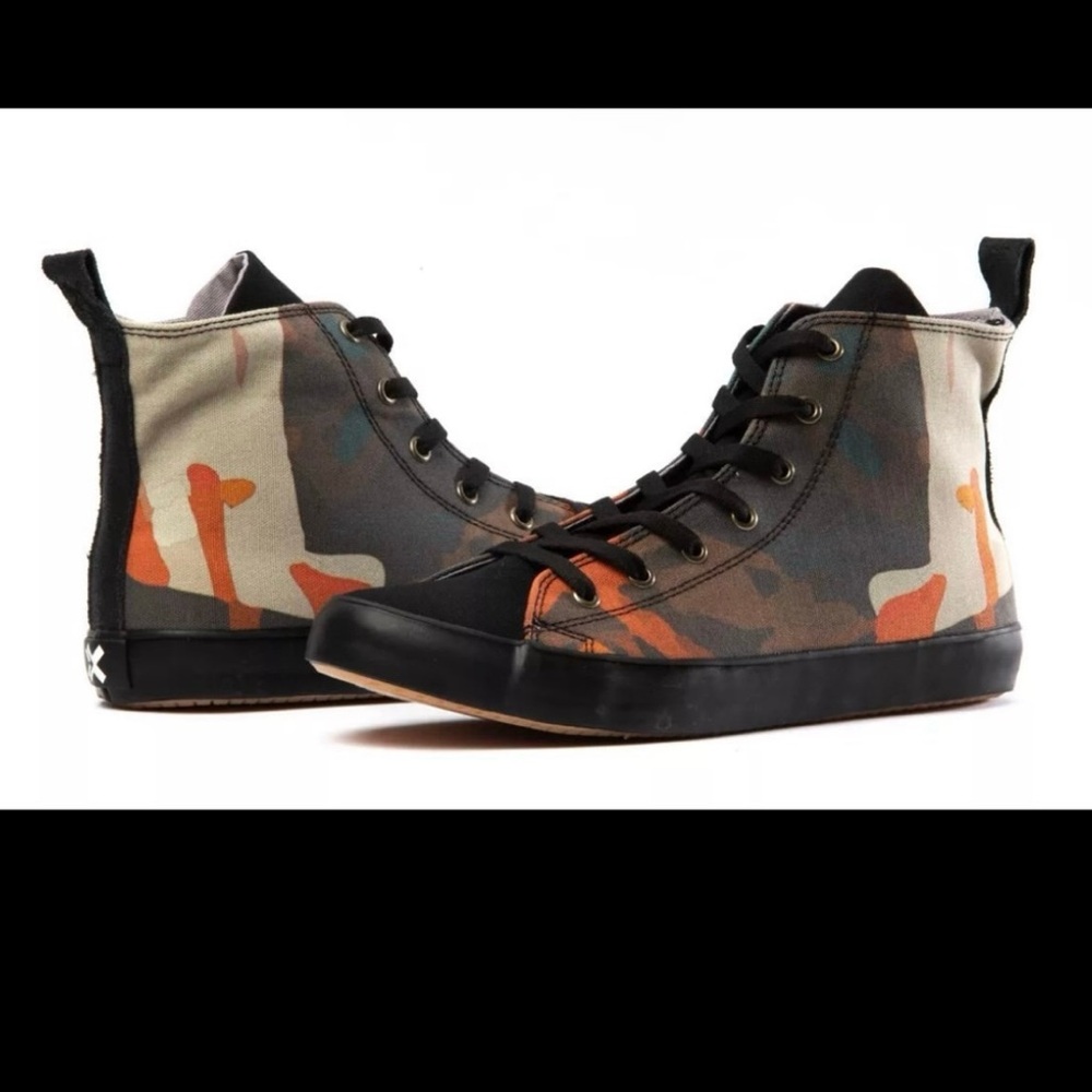 BLANX Unisex  PETER ODOR ZAMBO HIGH-TOP XY   MULTICOLOR size 8M 9W
